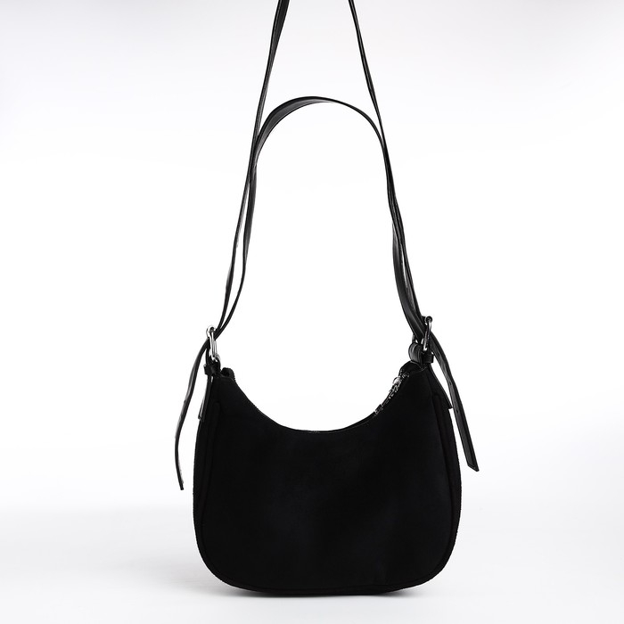 Сумка женская на молнии, цвет чёрный Сумка женская на молнии, цвет чёрный