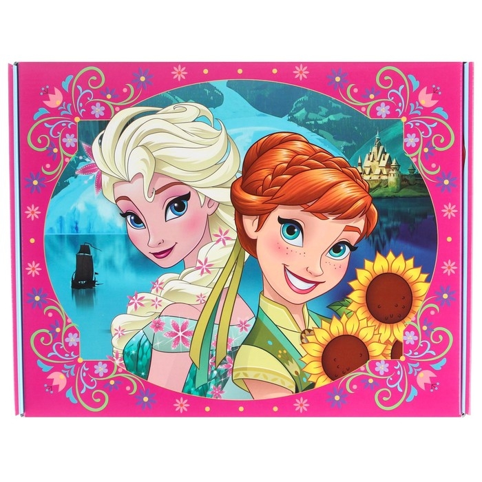 Подарочная коробка, складная, 28х21х9 см, Холодное сердце