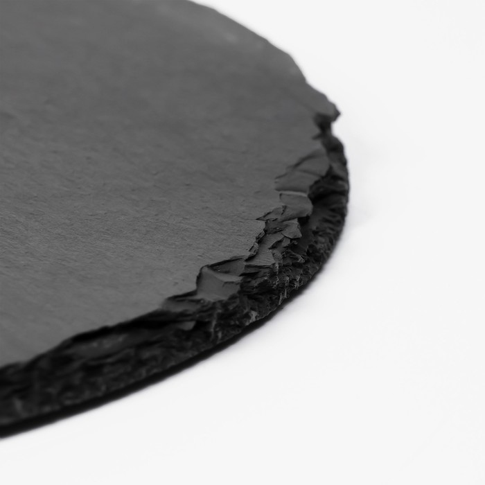 Доска для подачи из сланца Magistro Valley, d=30 см Доска для подачи из сланца Magistro Valley, d=30 см