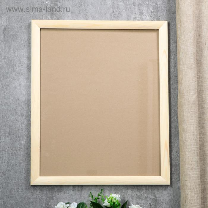 Фоторамка сосна 35 40х50 см бесцветная Фоторамка сосна 35 40х50 см бесцветная