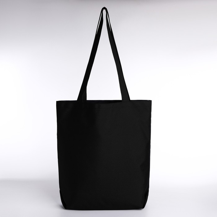 Шопер Young, 40х12х38, цвет чёрный Шопер Young, 40х12х38, цвет чёрный