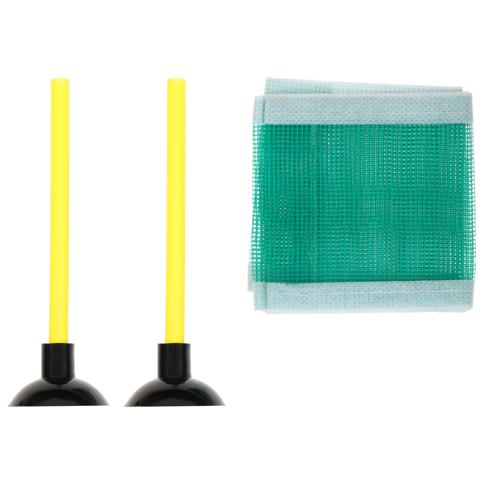 Набор для настольного тенниса детский ONLYTOP: 2 ракетки, 3 мячика, сетка, присоски 2 шт.,штатив 2 шт. Набор для настольного тенниса детский ONLYTOP: 2 ракетки, 3 мячика, сетка, присоски 2 шт.,штатив 2 шт.