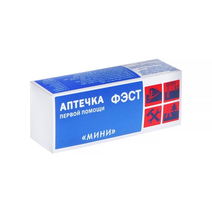 Аптечка первой помощи «мини» ФЭСТ, индивидуальная Аптечка первой помощи «мини» ФЭСТ, индивидуальная