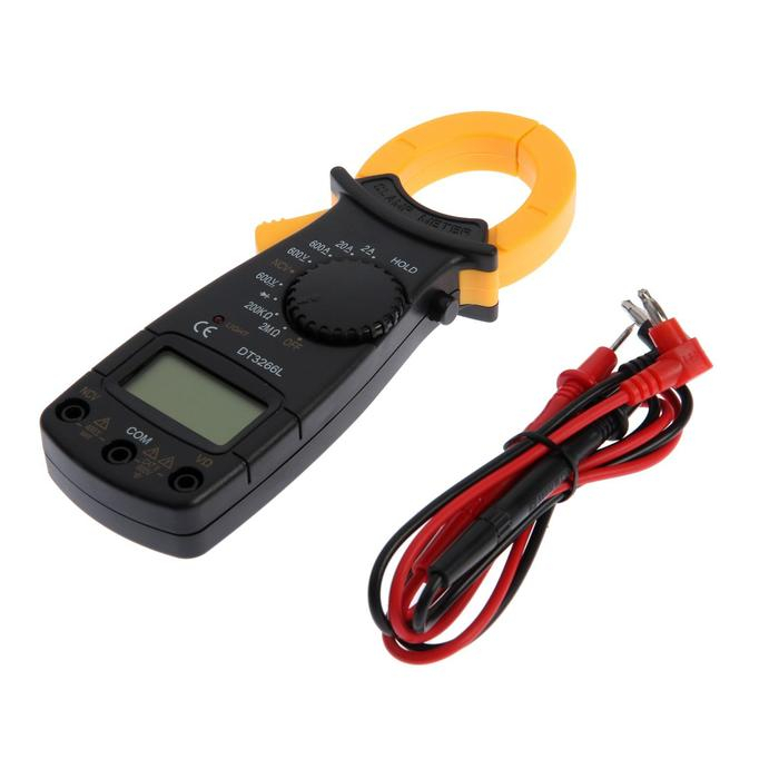 Токовые клещи ТУНДРА, DT3266L, ACV/DCV, ACA, 2KΩ-200MΩ, прозвон, подсветка Токовые клещи ТУНДРА, DT3266L, ACV/DCV, ACA, 2KΩ-200MΩ, прозвон, подсветка