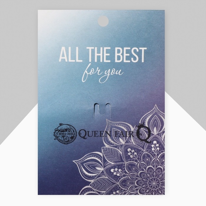 Брошь «Императрица» ночь, цвет сине-белый в чернёном золоте Брошь «Императрица» ночь, цвет сине-белый в чернёном золоте