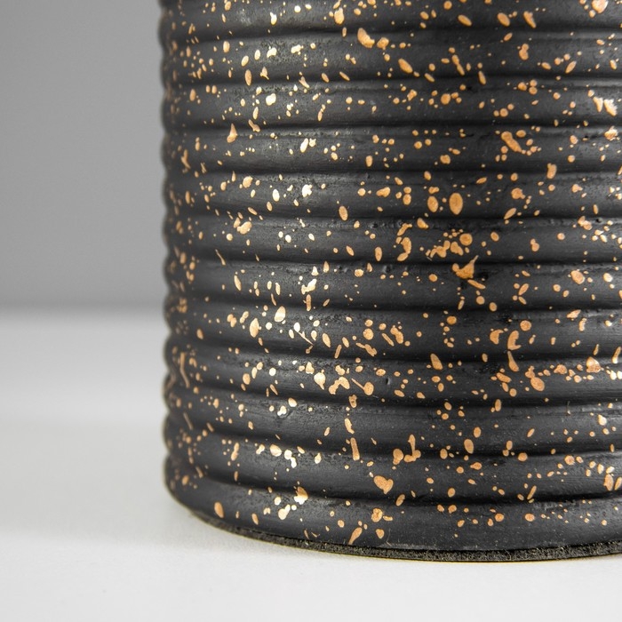 Настольная лампа Настольная лампа "Брианна" Е14 40Вт черно-золотой 22х22х36,5 см RISALUX