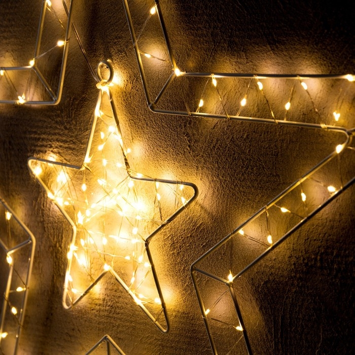 Светодиодная фигура «Звезда» 80 см, металл, 220 В, 8 режимов, свечение тёплое белое Светодиодная фигура «Звезда» 80 см, металл, 220 В, 8 режимов, свечение тёплое белое
