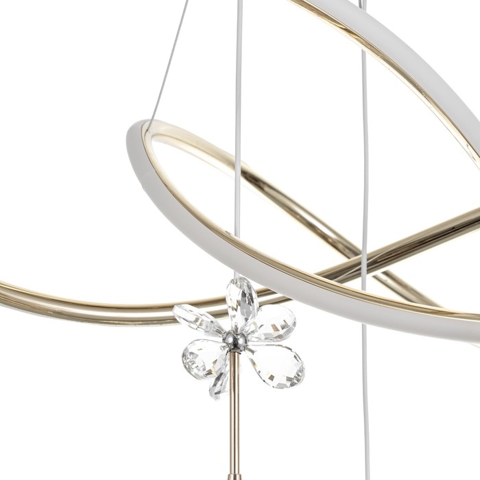 Светильник с ПДУ Светильник с ПДУ "Лаурен" LED 130Вт 3000-6000К золото 53х53х100 см