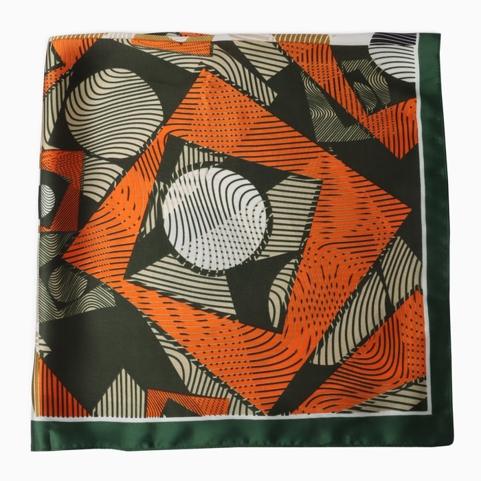 Платок женский MINAKU р-р 70*70 см, цв. оранжевый Платок женский MINAKU р-р 70*70 см, цв. оранжевый