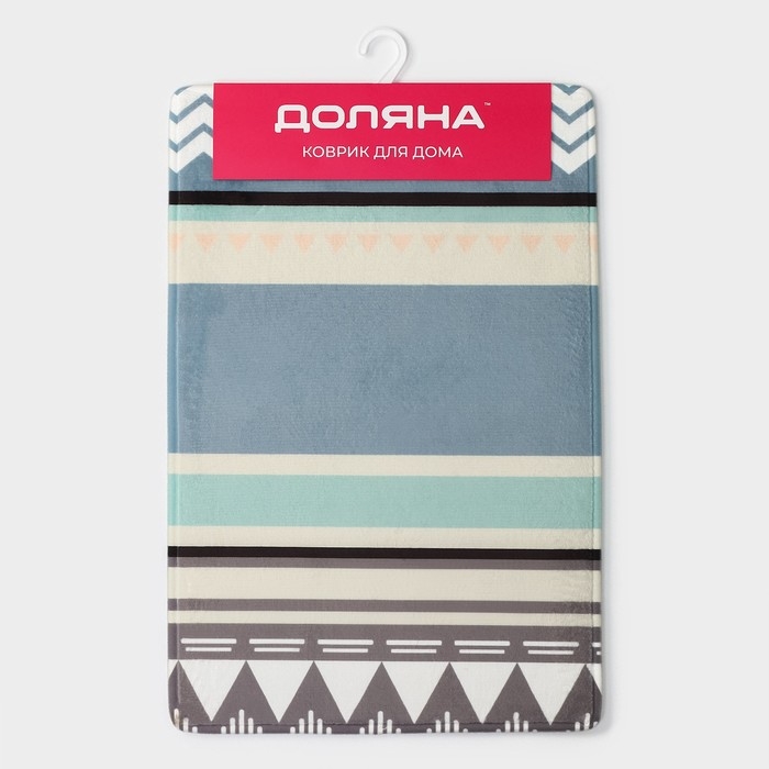 Коврик для ванной и туалета Доляна «Тера», 40×60 см Коврик для ванной и туалета Доляна «Тера», 40×60 см