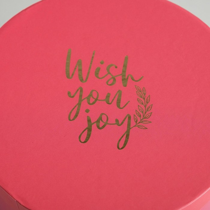 Набор шляпных коробок для цветов 4 в 1, упаковка подарочная, «Градиент», 14 х 13 см - 20 х 17,5 см