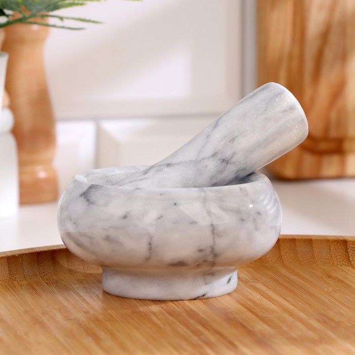 Ступка с пестиком малая, 75 мл, 5 см №1 Ступка с пестиком малая, 75 мл, 5 см №1