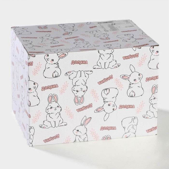 Салатник Доляна «Зайка», 430 мл, 18×14×11 см, цвет голубой Салатник Доляна «Зайка», 430 мл, 18×14×11 см, цвет голубой