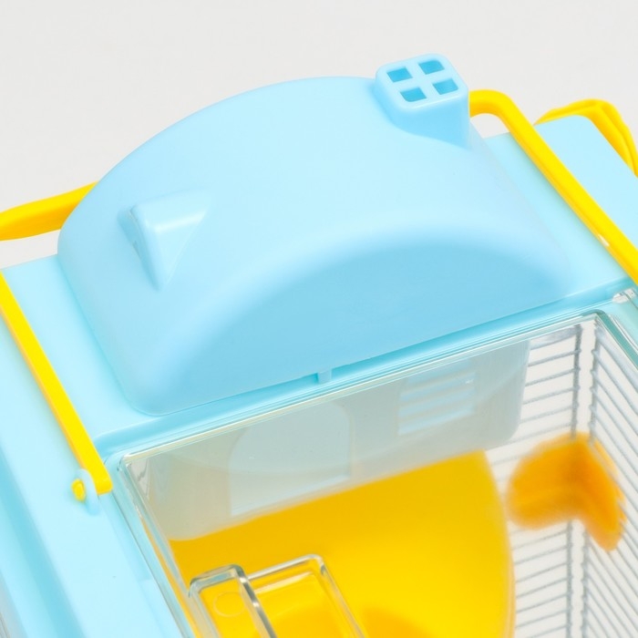 Клетка для грызунов Клетка для грызунов "Пижон", 31 х 24 х 46 см, голубая