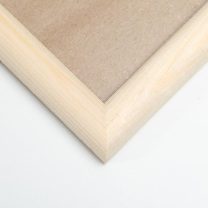 Фоторамка 40х60 см белое дерево № 5 (пластиковый экран) Фоторамка 40х60 см белое дерево № 5 (пластиковый экран)