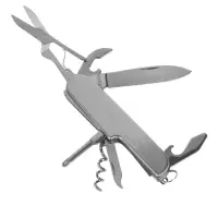 Нож швейцарский под гравировку 8 в 1