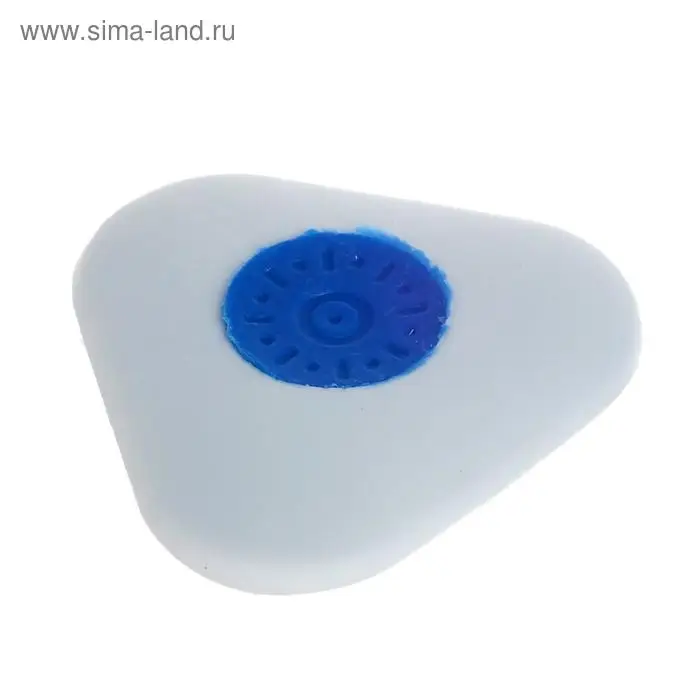 Ластик deVENTE Core, синтетика 40 х 40 х 10мм, треугольный, пластиковый держатель, белый (штрих-код на каждом ластике) Ластик deVENTE Core, синтетика 40 х 40 х 10мм, треугольный, пластиковый держатель, белый (штрих-код на каждом ластике)