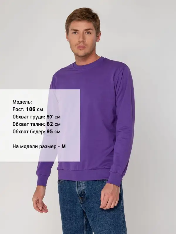 Свитшот Toima 2.0, фиолетовый, размер XS