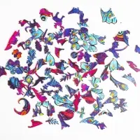 Пазл деревянный фигурный Puzzle &laquo;Сказочная сова&raquo;, 87 элементов