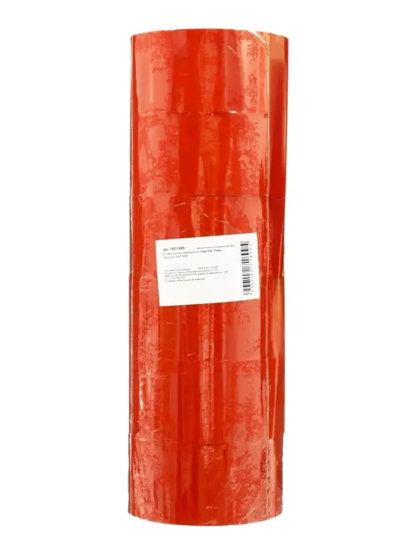 Скотч упаковочный 48 мм 40 м 40 мкм, красный