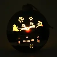 Декор с подсветкой &laquo;В ожидании чуда&raquo;, 12&times;11&times;2.5 см