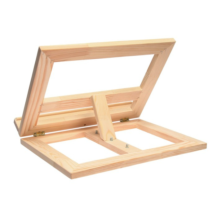 Мольберт настольный, каркасный, складной, 350 х 270 х 280 мм, А4 до А3 формата, неокрашенное дерево, Calligrata Мольберт настольный, каркасный, складной, 350 х 270 х 280 мм, А4 до А3 формата, неокрашенное дерево, Calligrata