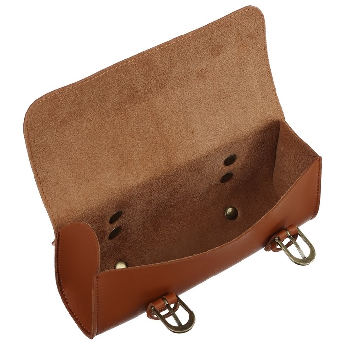 Велосумка на руль, цвет коричневый