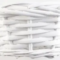 Набор корзин плетёных &laquo;Белоснежные&raquo;, 3 шт., ива