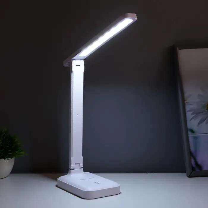 Настольная лампа сенсорная 16888/1 LED 5 Вт 3000-6000К USB АКБ белый 29&times;55 см