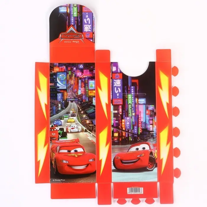 Пенал-футляр пластиковый, 75×195×25 мм, сборный, «Тачки» Пенал-футляр пластиковый, 75×195×25 мм, сборный, «Тачки»