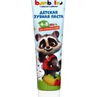 Bambolina для детей зубн. паста 4-8 лет,клубника банан 50 мл