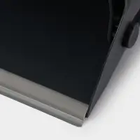 Щётка для пола, с совком-ловушкой, с крышкой, серая