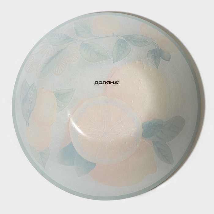 Салатник стеклянный Доляна «Дольче», 0,6 л, 18×4,5 см