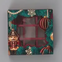 Коробка для 9 конфет &laquo;Щелкунчик&raquo; 14.5&times;14.5&times;3.5 см