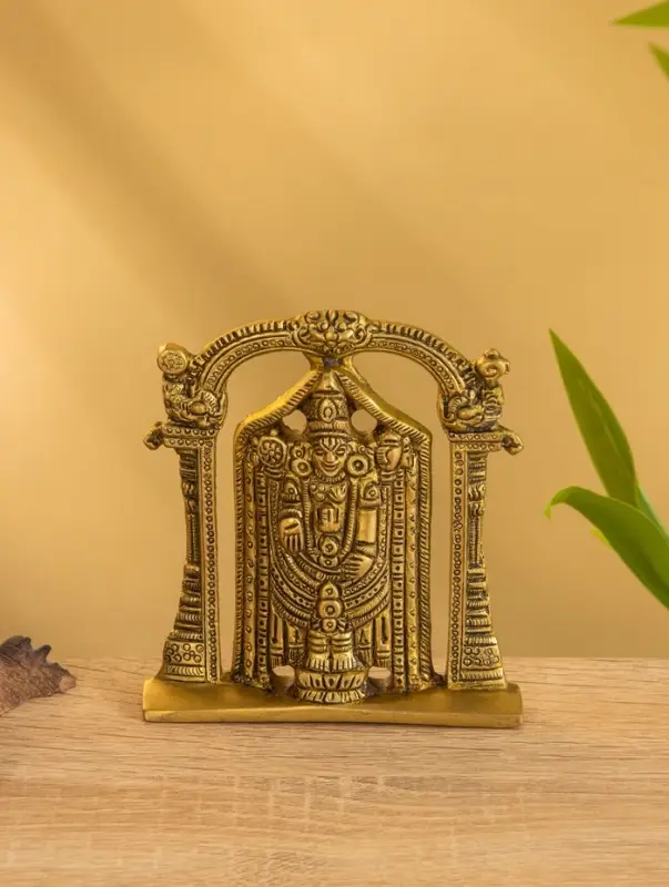 Сувенир "Лакшми" латунь 9,5х10,5 см
