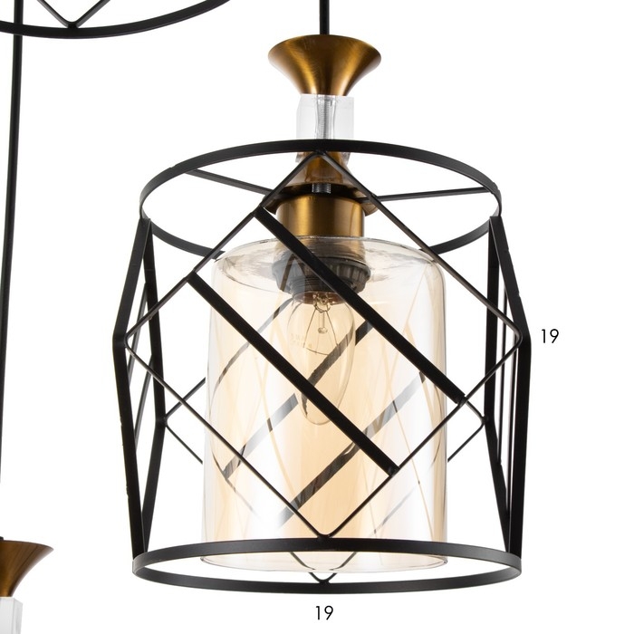 Светильник BayerLux Светильник BayerLux "Куара" 3хE27 40Вт черный 40х40х100 см