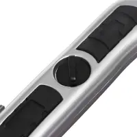 Нож универсальный трапециевидный 19 мм, фиксатор, корпус металл, Zinc-alloy, TOP