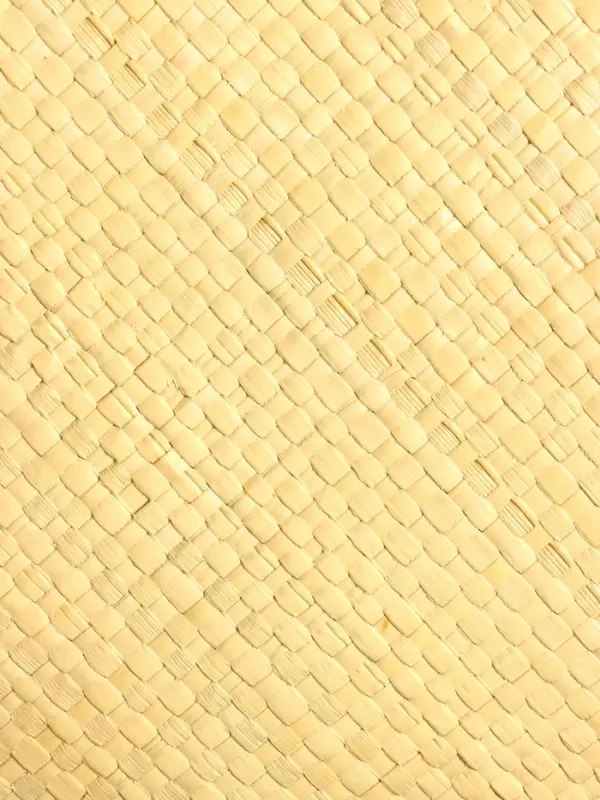 Сумка плетёная на молнии из пандана 41х16х50 см, бежево-коричневый Сумка плетёная на молнии из пандана 41х16х50 см, бежево-коричневый