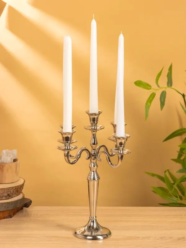 Подсвечник Подсвечник "Джания" на 5 свечей 18х23х33,5 см, алюминий
