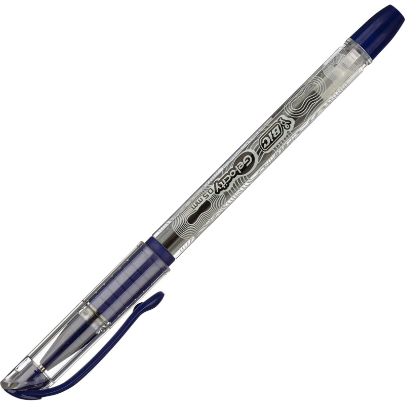 Ручка гелевая неавтомат. BIC Gelocity Stic резин.манжет.синяя