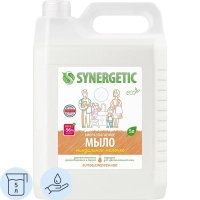 Мыло жидкое Synergetic Миндальное молочко 5л