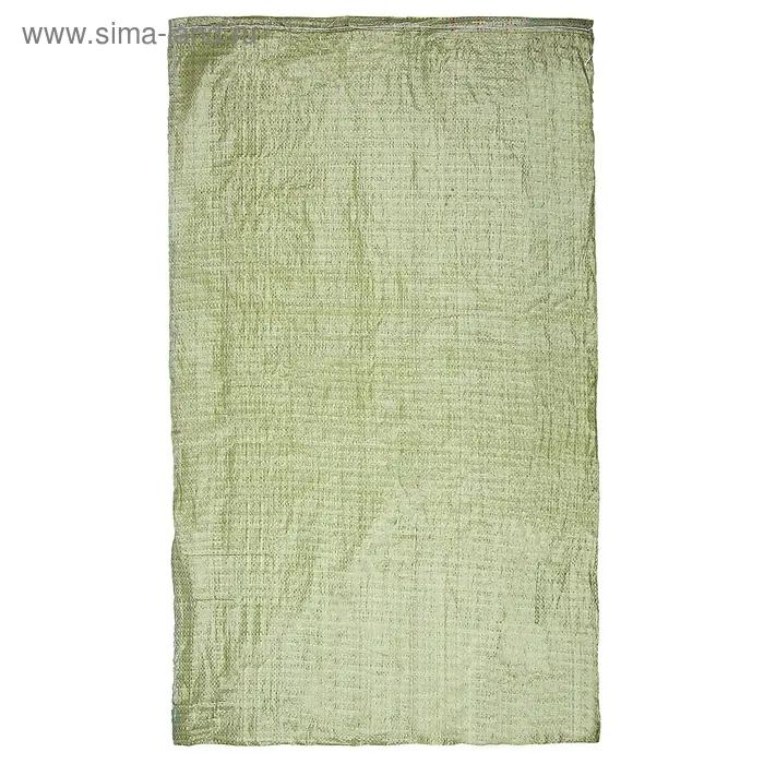 Мешок полипропиленовый 50×90 см, для строительного мусора, зеленый, 50 кг