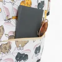 Рюкзак школьный CATS, с пеналом, 29&times;12&times;41 см, бежевый
