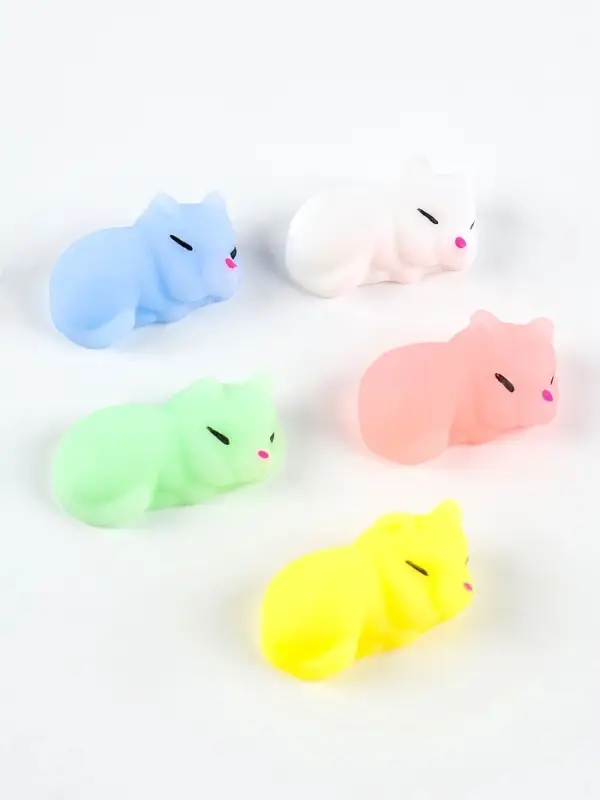 Антистресс сквиш мялка «Мяу», в банке Антистресс сквиш мялка «Мяу», в банке