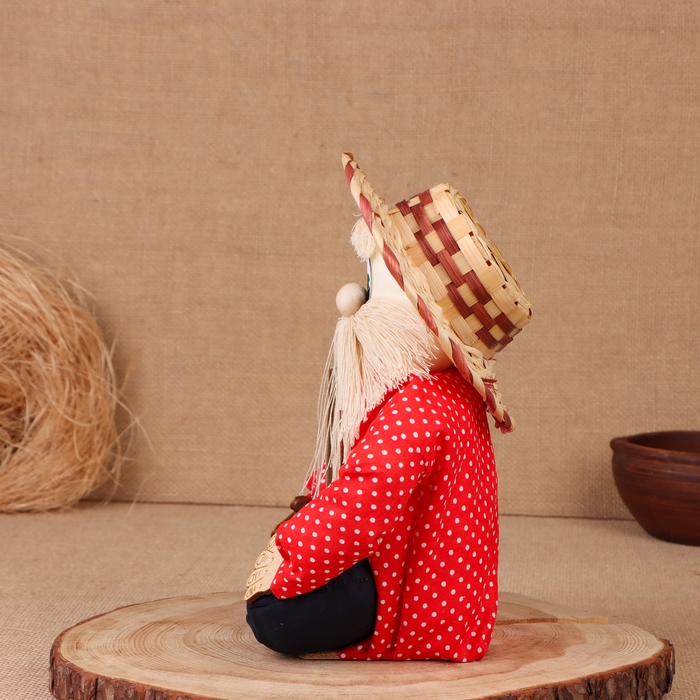 Оберег - домовой Оберег - домовой "Берендей в шляпе", h = 22 см, микс