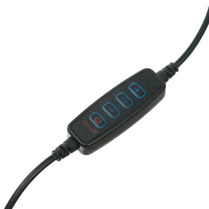 Светодиодная кольцевая лампа на штативе Luazon SNP099, 10" (26 см), 10 Вт, штатив 34-108 см