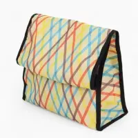 Сумка тележка хозяйственная &laquo;Ромбы&raquo;, складная, на липучке, 2 колеса, наружный карман, 32&times;13&times;52 см, разноцветная
