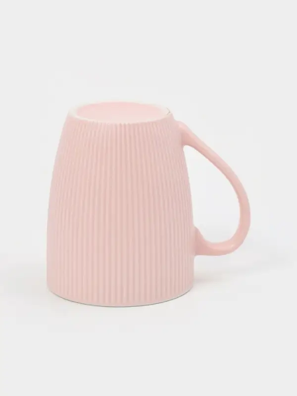 Набор кружек 4 шт  "Линии"  размер 12х9х10 см, 4 цвета