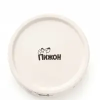 Миска &laquo;Весёлые котики&raquo;, 300 мл, 12.5&times;12.5&times;4.5 см, керамика, чёрная, белая