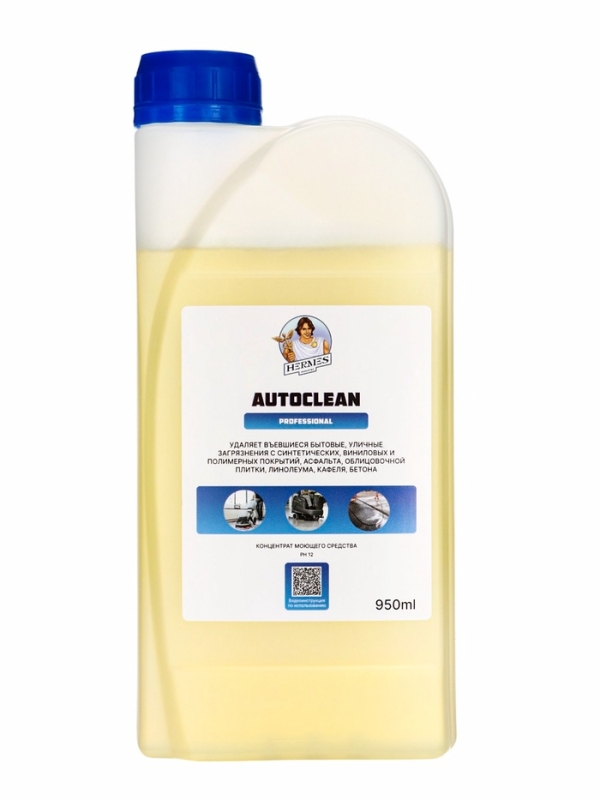 Средство для автоматической мойки пола HERMES INDUSTRY концентрат, 950 мл Средство для автоматической мойки пола HERMES INDUSTRY концентрат, 950 мл